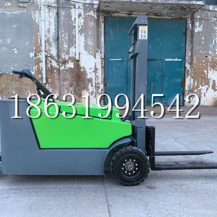 巴彦县小型电动叉车1吨2吨步行站驾式电瓶堆高充电装卸车液压升降车铲车
