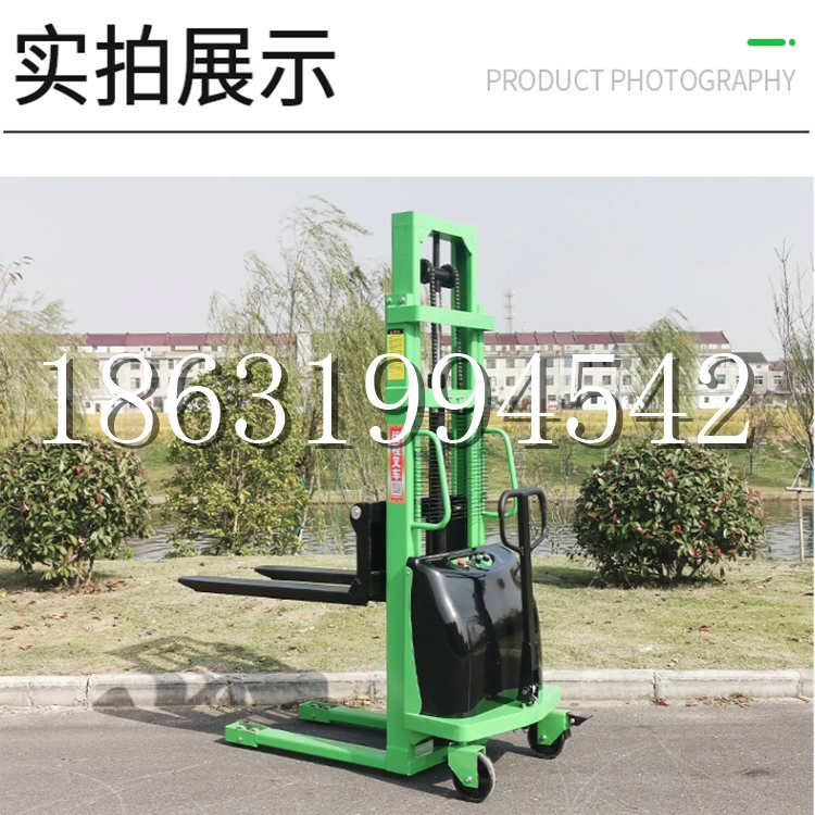 巴彦县电动叉车堆高车液压铲车电瓶1吨2吨站驾步行式小型全自动叉车